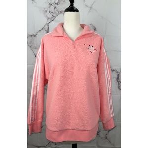 Pink Fleece Sweater Size S